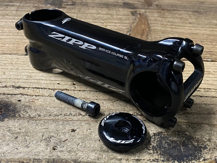 KE911 ジップ ZIPP SERVICE COURSE SL アルミ ステム 黒 110mm Φ31.8 ±6° OS