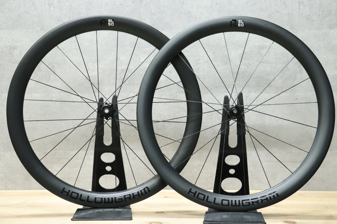 キャノンデール Cannondale ホログラム HOLLOWGRAM R-SL50  チューブレス カーボン ホイールセット シマノ12/11S 【さいたま浦和店】