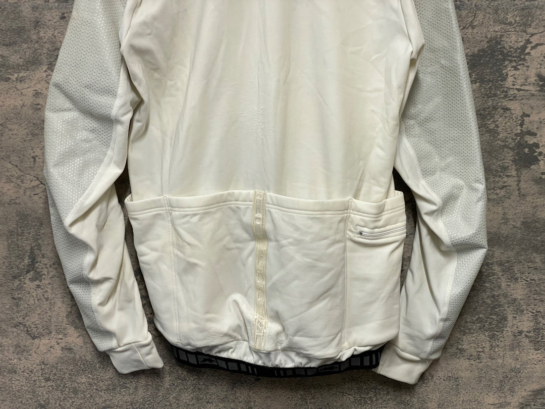 KF501 アソス assos 長袖 サイクルジャケット 白 M ※毛玉 擦れ