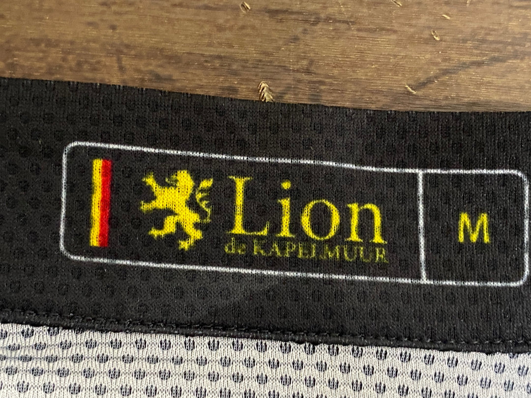 KD188 リオンドカペルミュール Lion de KAPELMUUR 長袖 サイクルジャージ 黒 M