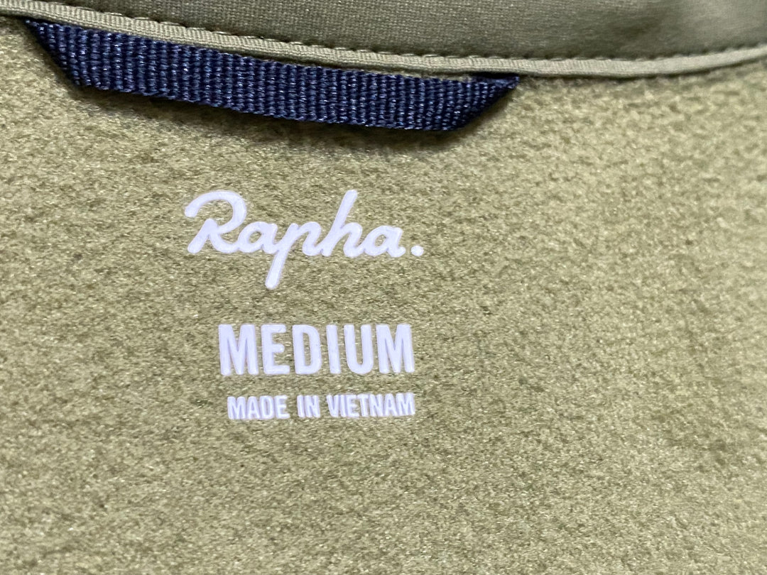 JN474 ラファ rapha MEN’S CORE WINTER JACKET 長袖サイクルジャケット M カーキ 裏起毛