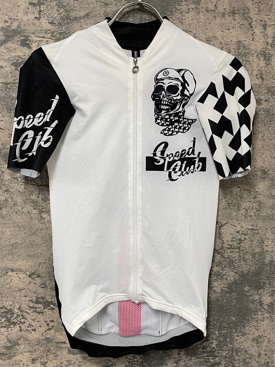 JE930 アソス ASSOS 半袖ジャージ Speed Club 白 XSサイズ
