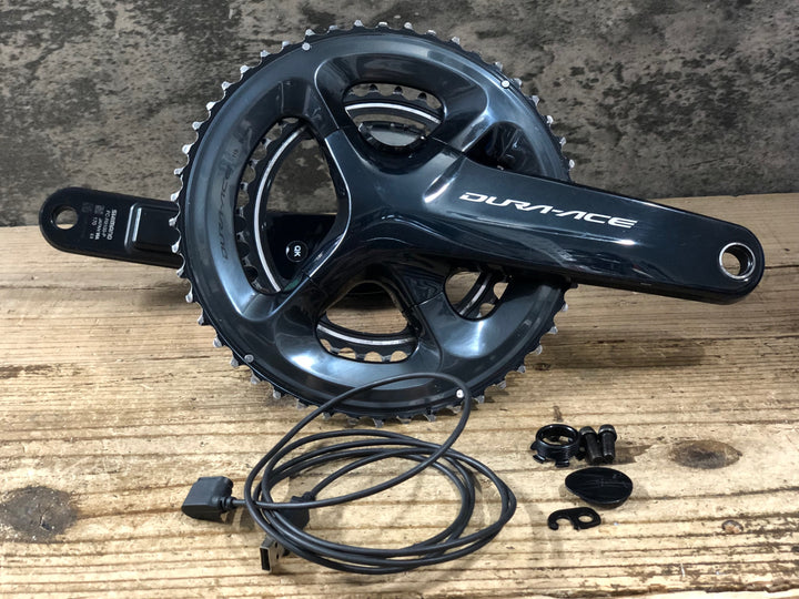 KM964 シマノ SHIMANO デュラエース DURA-ACE FC-R9100-P パワーメーター クランクセット 170mm 50/34T ケーブル付属