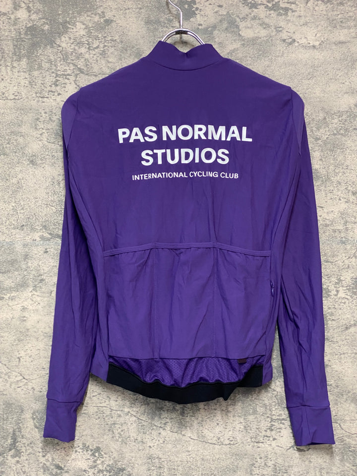 JZ095 パスノーマルスタジオ PAS NORMAL STUDIOS 長袖 サイクルジャージ 紫 S