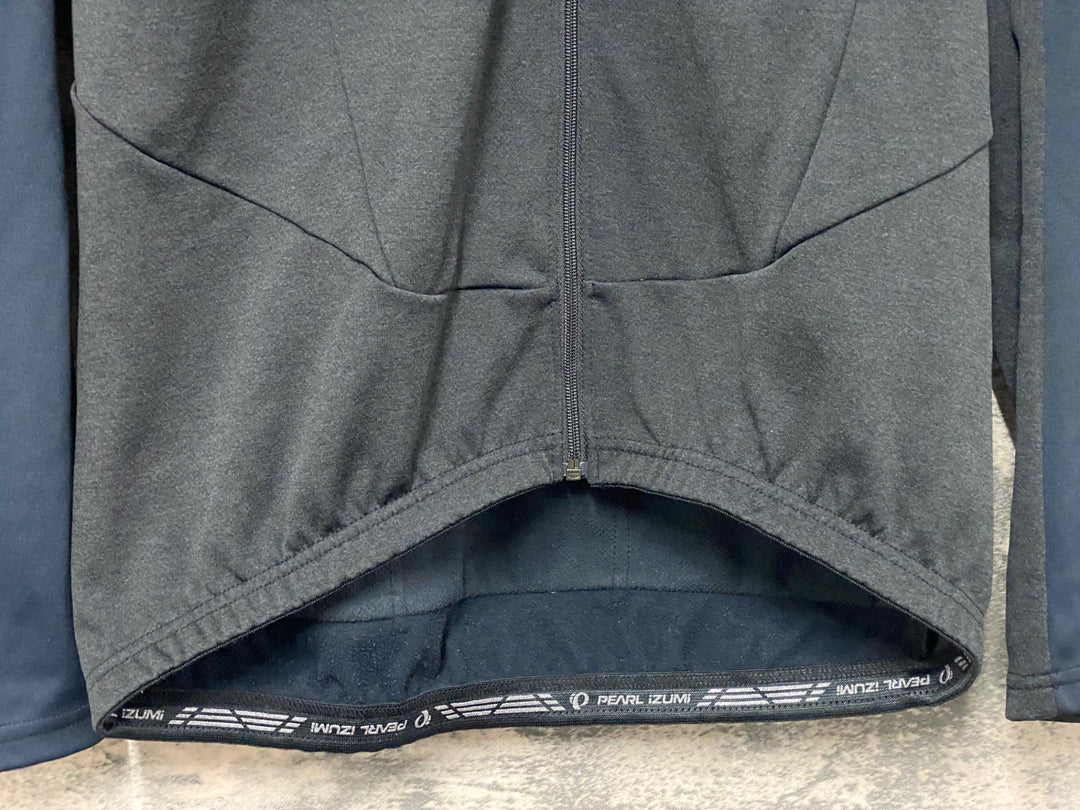 KG988 パールイズミ PEARL iZUMi 長袖 サイクルジャージ 黒 L 裏起毛