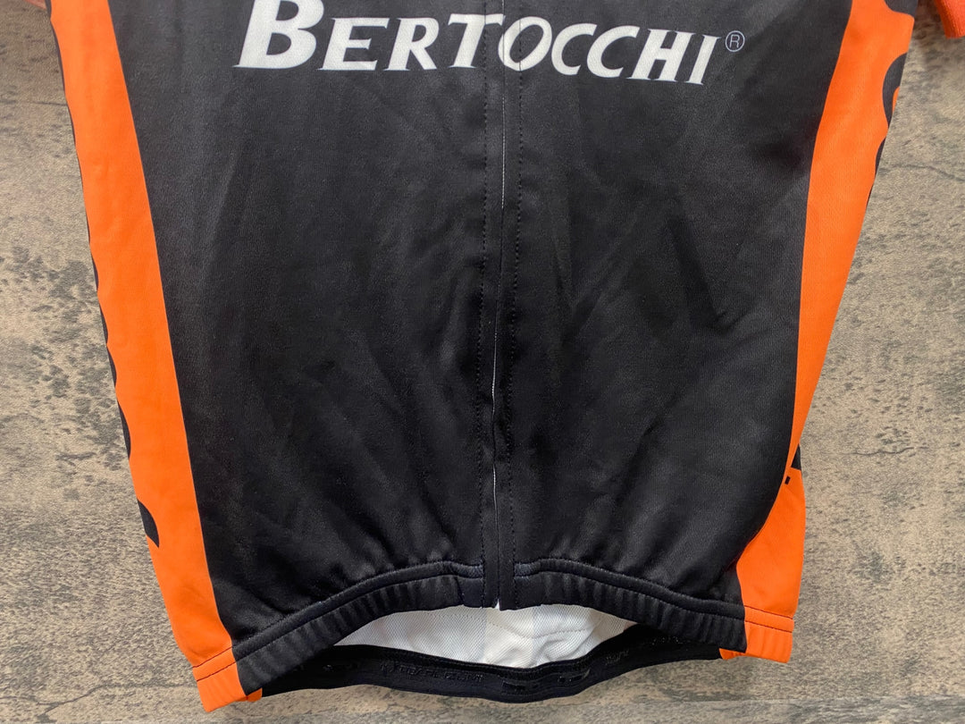 JW455 ラファ Rapha CUSTOM WOMEN'S MIDWEIGHT RACE JERSEY 半袖 サイクルジャージ 黒 オレンジ M レディース Pedalist PINARELLO