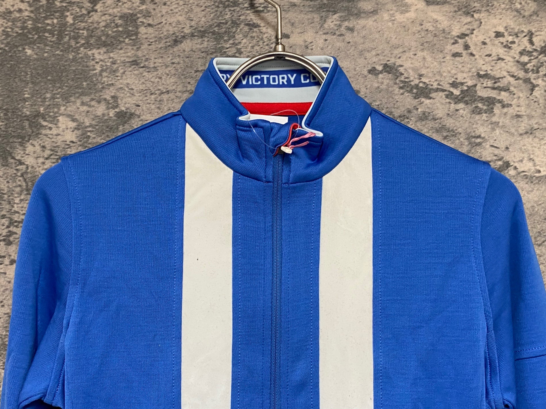 KA225 ラファ Rapha CARPENTER JERSEY 長袖 サイクルジャージ 青 XS