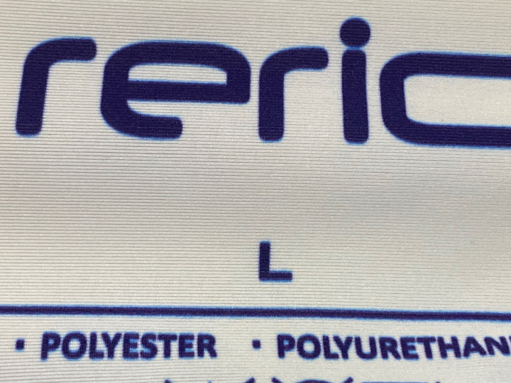 JV981 レリック reric Flash Aero Jersey 半袖サイクルジャージ 白 L