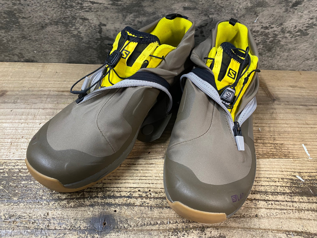 JP551 パスノーマルスタジオ PAS NORMAL STUDIOS x Salomon XA ALPINE 2 トレイルシューズ ブラウン EU42