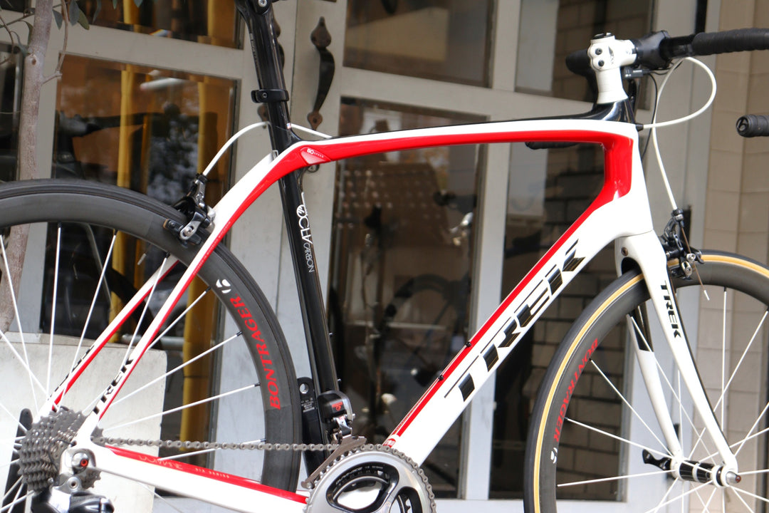 トレック TREK ドマーネ DOMANE6.9 2013モデル 58サイズ シマノ デュラエース 9070 Di2 11S カーボン ロードバイク BONTRAGER AEOLUS 3 【横浜店】