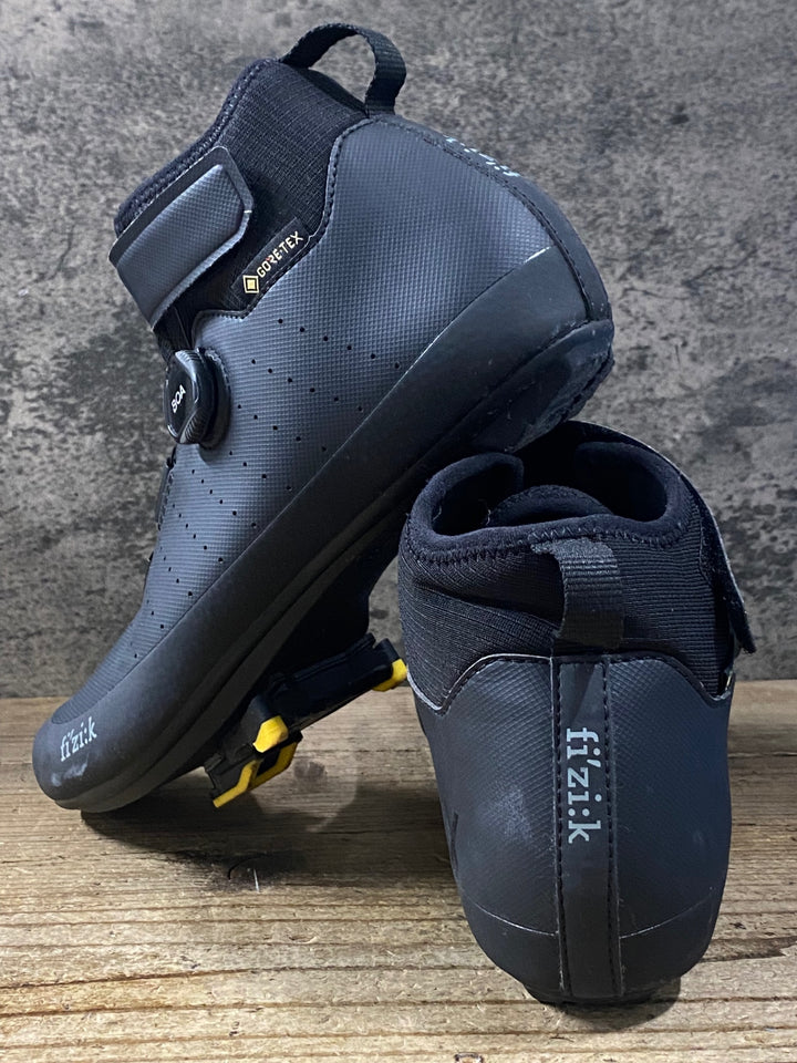 KK974 フィジーク Fizik テンポ TEMPO ARTICA GTX ビンディングシューズ 黒 EU44.5 3穴