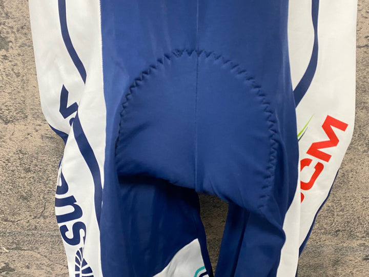 KB715 サンティーニ Santini ビブショーツ 青 白 L vacansoleil