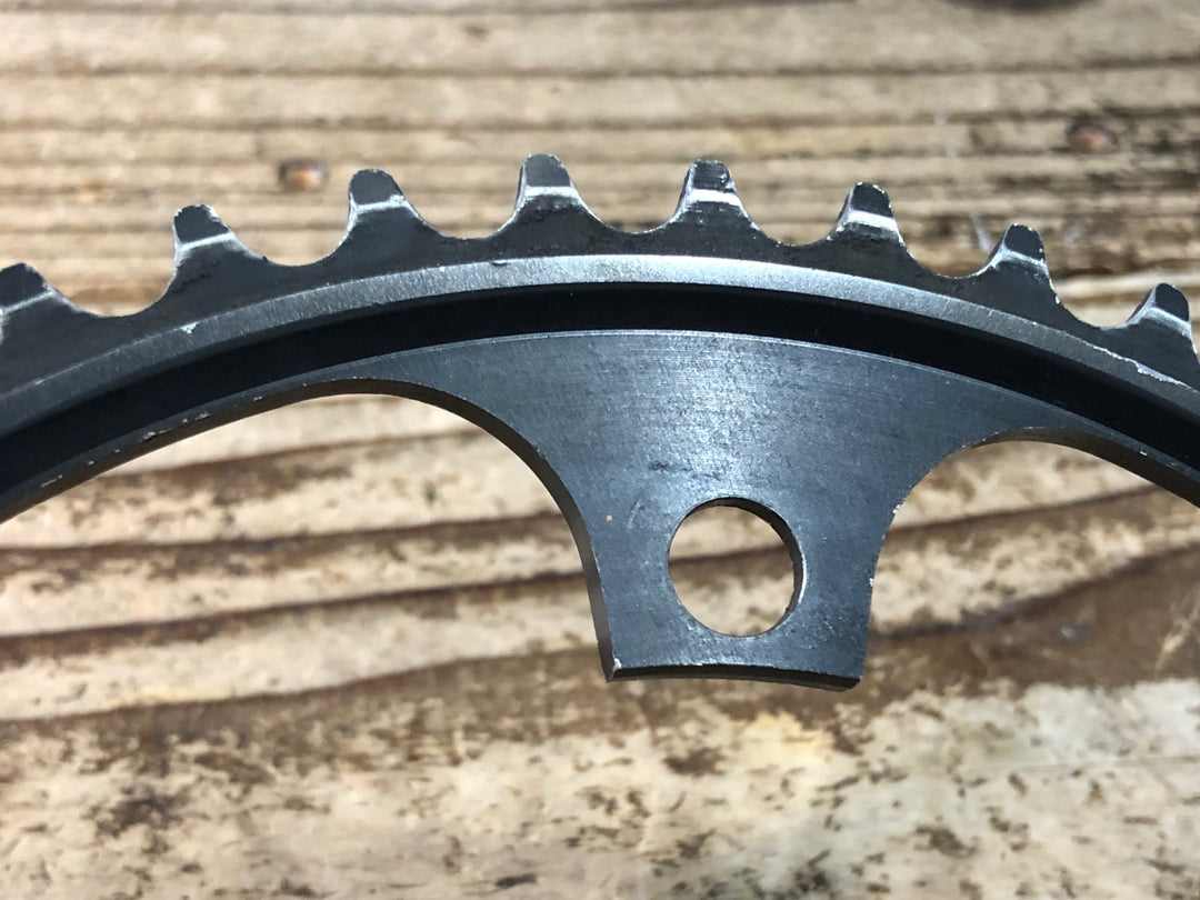 JY168 シマノ SHIMANO デュラエース DURA-ACE チェーンリング 厚歯 50T 黒