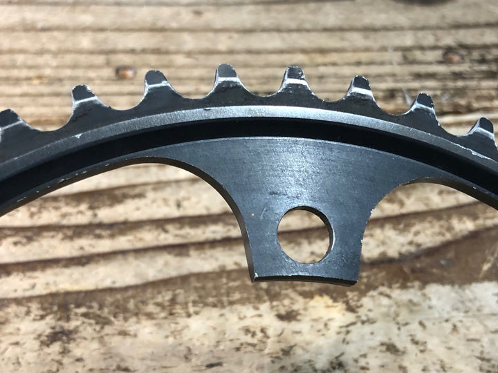 JY168 シマノ SHIMANO デュラエース DURA-ACE チェーンリング 厚歯 50T 黒