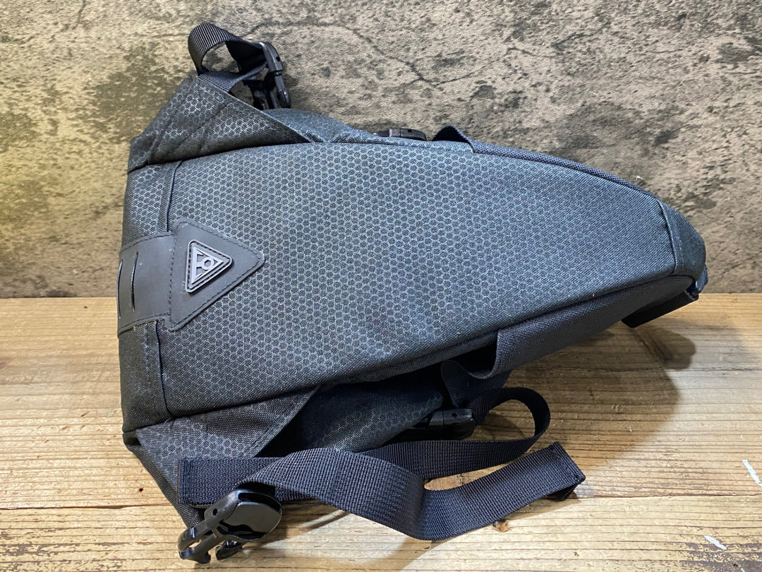 KJ682 トピーク TOPEAK BACKLOADER サドルバッグ 黒 6L