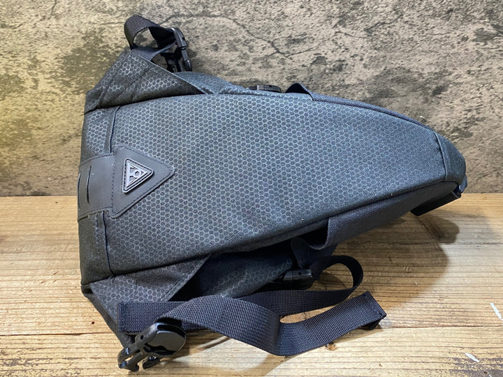 KJ682 トピーク TOPEAK BACKLOADER サドルバッグ 黒 6L