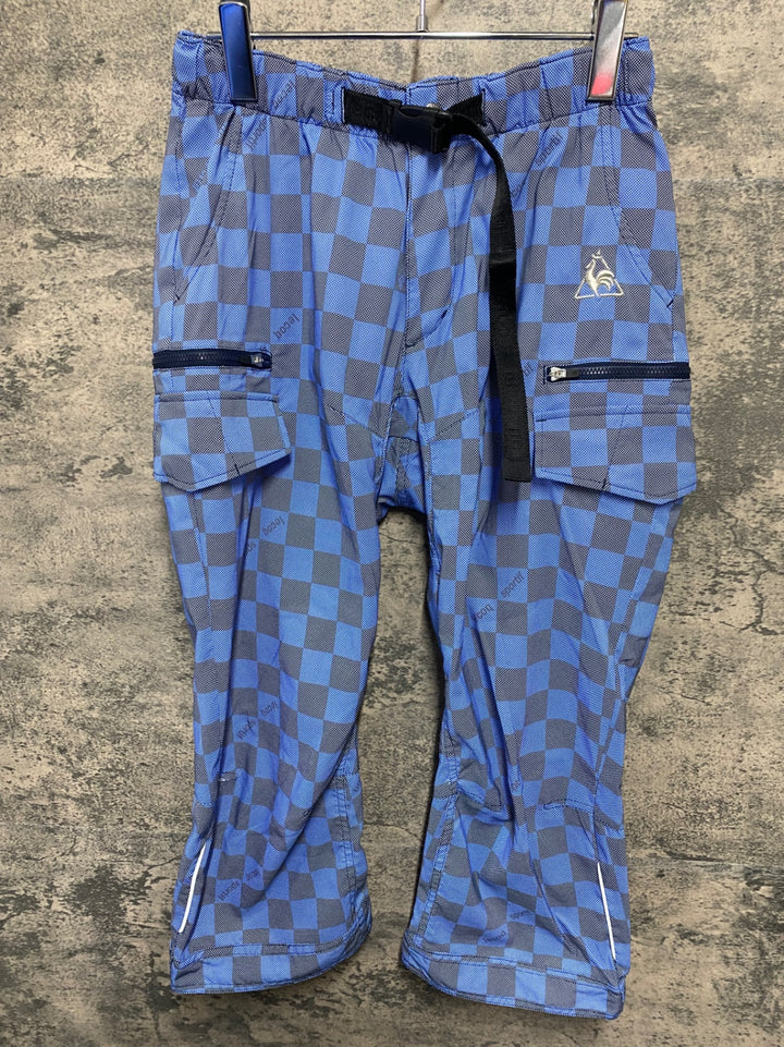 KA122 ルコックスポルティフ le coq sportif レーサーパンツ 黒 紺 Lサイズ