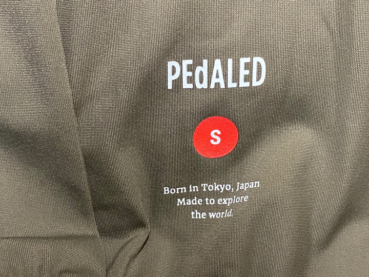 KD536 ペダレッド PEdALED Men's Jersey Odyssey 半袖 サイクルジャージ 茶 S