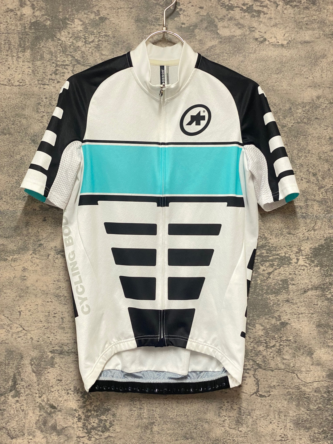 KB860 アソス assos 半袖 サイクルジャージ 黒 白 M