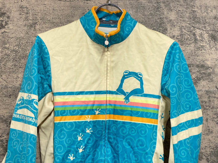 JV185 バレット VALETTE 長袖 サイクルジャケット 水色 M