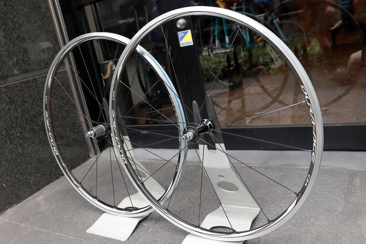 シマノ SHIMANO デュラエース DURA-ACE WH-9000-C24-CL クリンチャー ホイールセット シマノ12S/11S ナローリム  15C 【南麻布店】