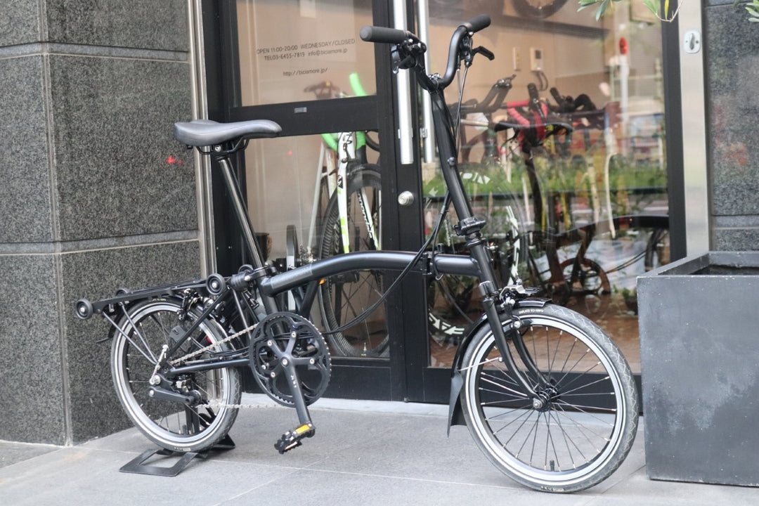 ブロンプトン BROMPTON ブラックエディション M6R BLACK EDITION 16インチ 折り畳み 小径車 【東京南麻布店】