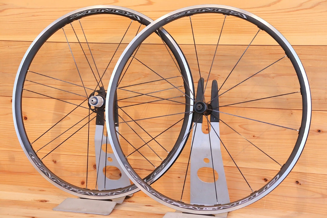 カンパニョーロ CAMPAGNOLO ゾンダ ZONDA C17 アルミ クリンチャー ホイールセット シマノ12S/11S 【千葉店】