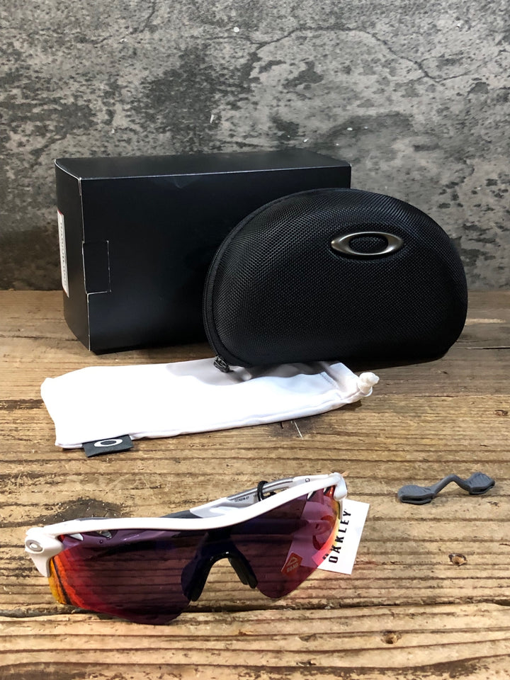 KJ389 オークリー OAKLEY RADAR LOCK PATH VENTED サングラス アイウェア 白 PRIZM ROAD