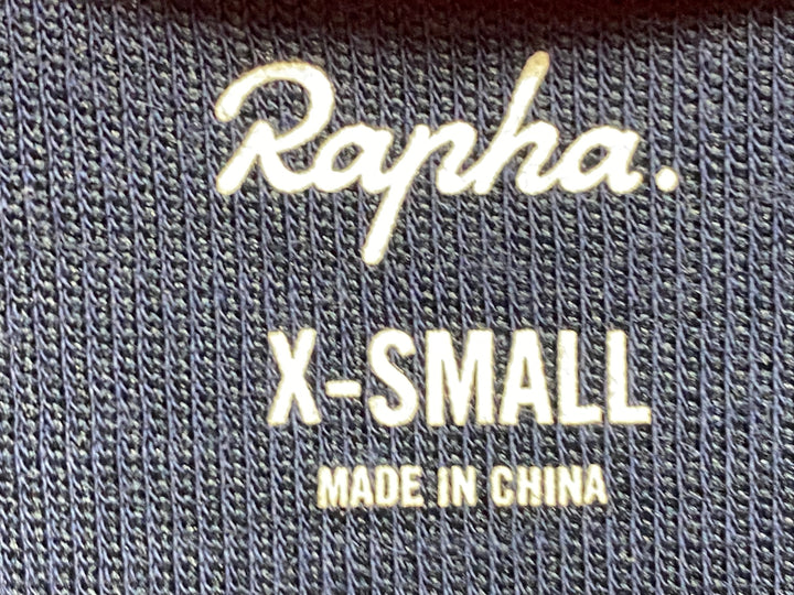 KA056 ラファ Rapha BREVET JERSEY 半袖 サイクルジャージ 紺 レディース XS
