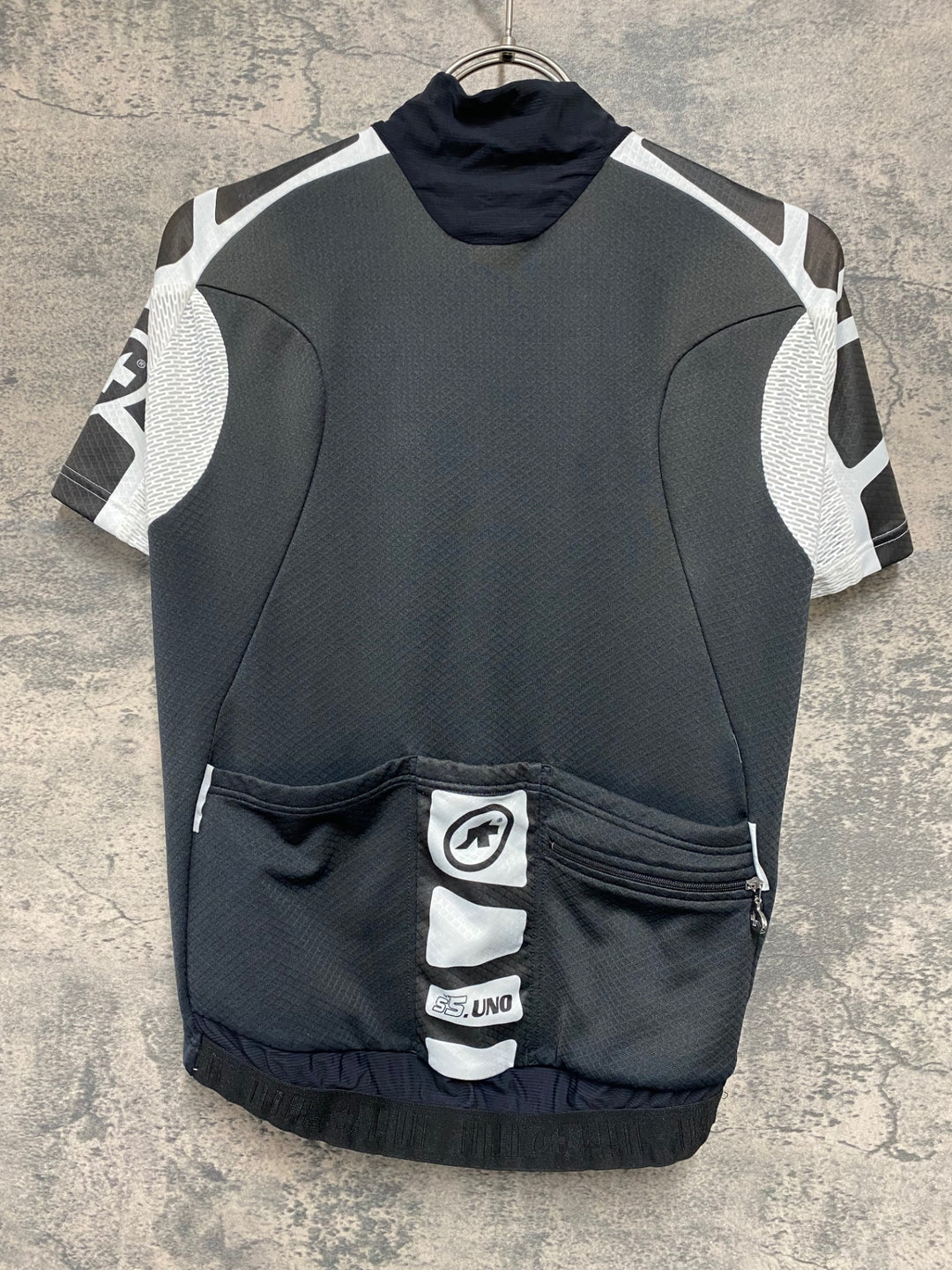 JD453 アソス assos S5.UNO 半袖 サイクルジャージ XS 黒