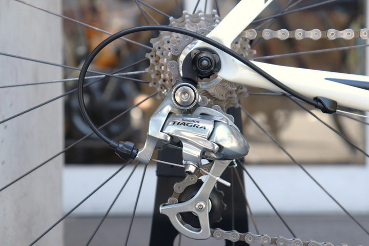 訳アリ ジャイアント GIANT TCR COMPOSITE 3 2014モデル XSサイズ シマノ ティアグラ 4500 MIX 9S カーボン ロードバイク 【横浜店】