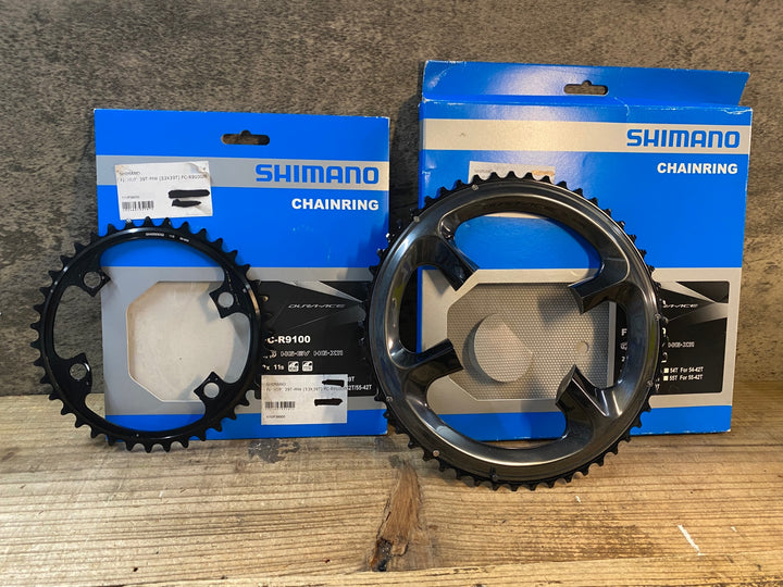 JK385 シマノ SHIMANO デュラエース DURA-ACE FC-R9100 チェーンリングセット 53/39T