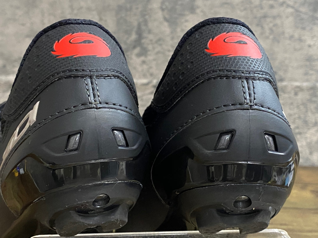 KL850 シディ SIDI GENIUS 10 ビンディングシューズ グレー 黒 3穴 EU40