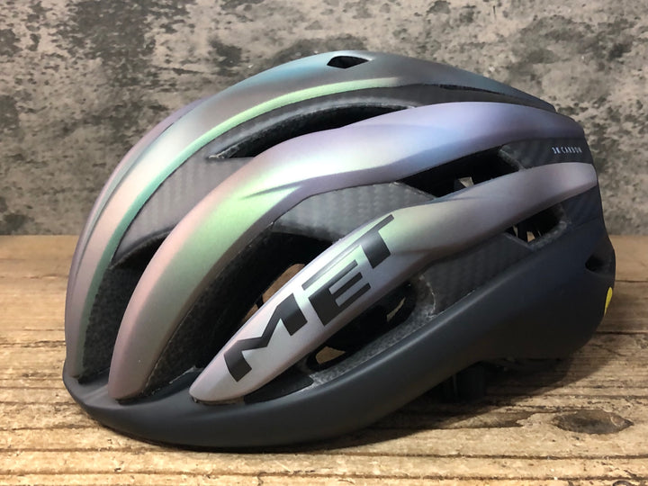 JO310 メット MET トレンタ TRENTA 3K CARBON Mips ヘルメット 緑マジョーラ M 2025/02製造