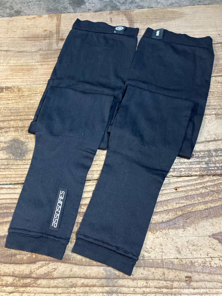 KC480 アソス assos LEG FOIL レッグカバー 黒 1
