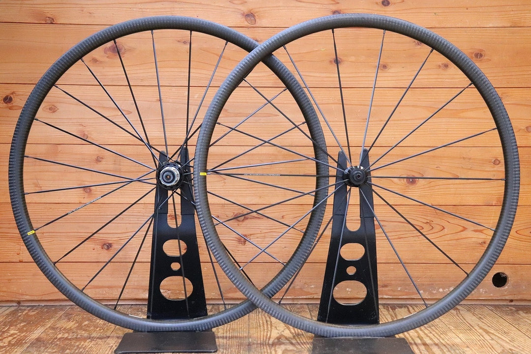 マヴィック MAVIC キシリウム KSYRIUM PRO CARBON SL UST カーボン チューブレスレディ ホイールセット シマノ 11S/12S 【芦屋店】