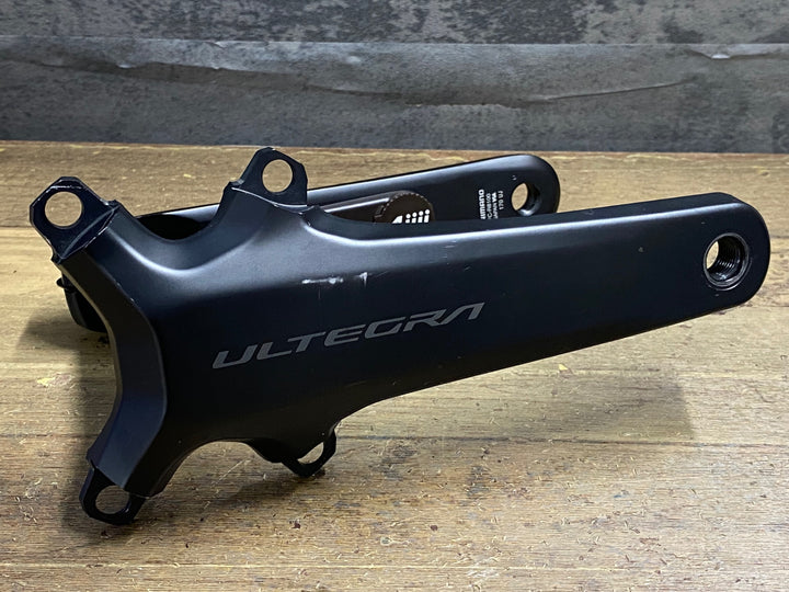 KP632 4iiii PRECISION3+ パワーメーター 片側 シマノ SHIMANO アルテグラ ULTEGRA FC-R8100 クランクアーム 170mm 動作確認済