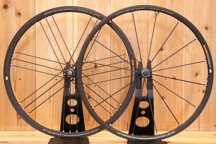 カンパニョーロ CAMPAGNOLO シャマル ミレ SHAMAL MILLE アルミ クリンチャー ホイールセット シマノ 11S ナローリム 15C 【芦屋店】