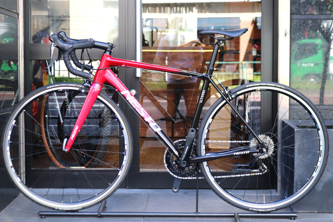 【4iiii 片側パワーメーター装着】 ネスト NESTO オルタナ ALTERNA 2023モデル 500サイズ シマノ ソラ R3000 MIX 9S アルミ ロードバイク 【東京南麻布店】