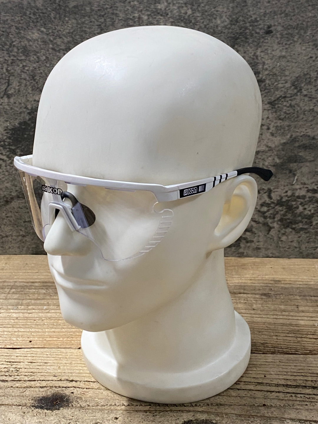 KI536 シーコン SCICON AEROWING サングラス アイウェア 白 クリアレンズ