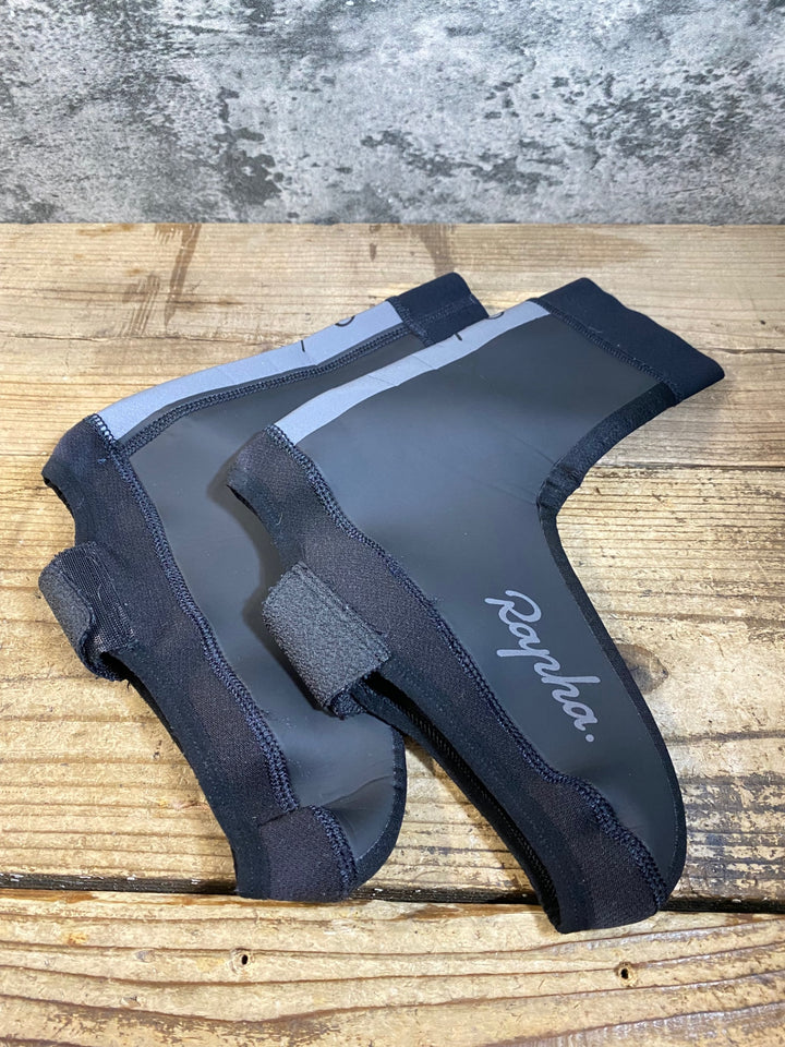 KG509 ラファ Rapha DEEP WINTER OVERSHOES シューズカバー 黒 グレー M