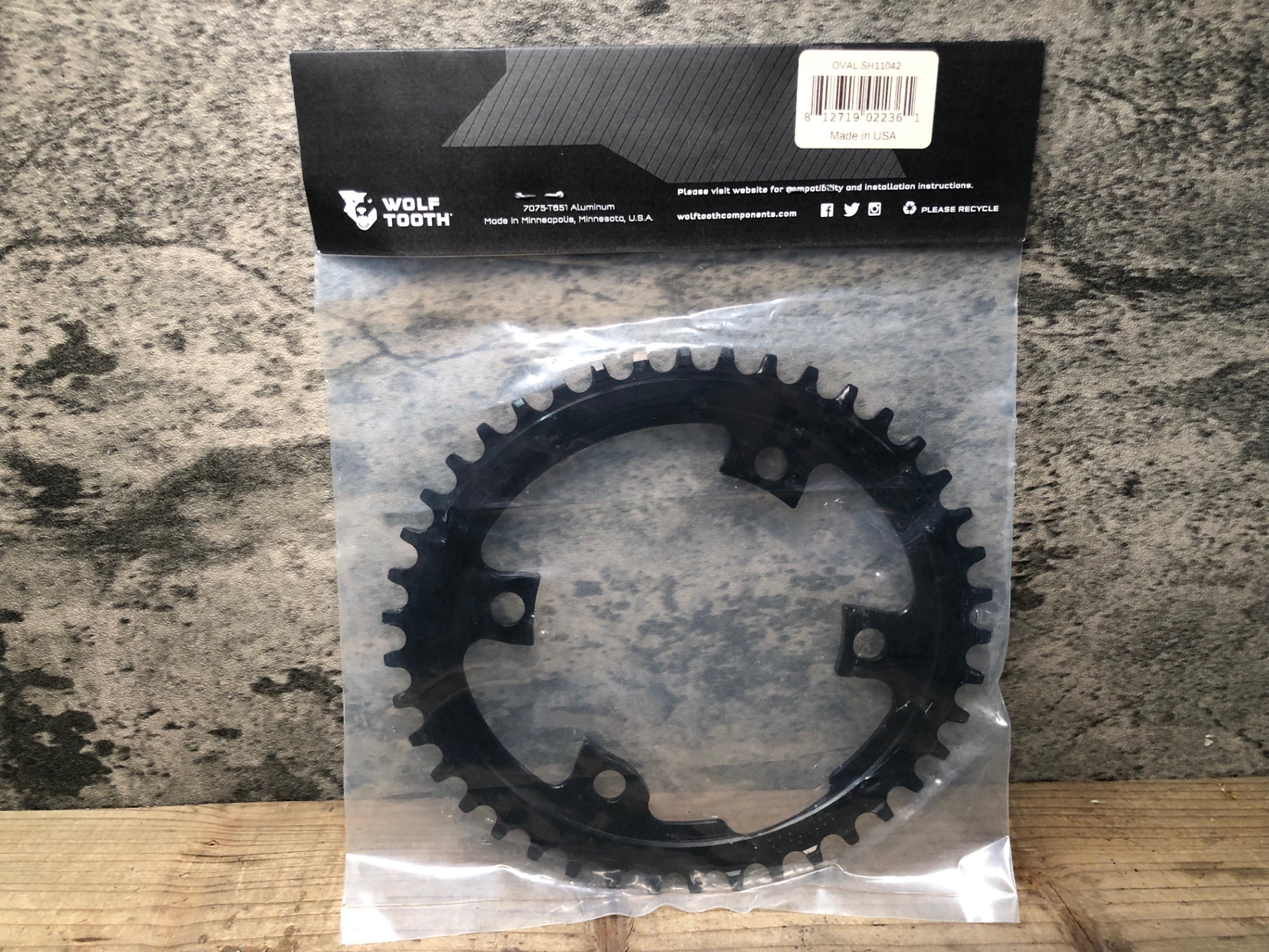 JH800 ウルフトゥース WOLF TOOTH DROP STOP CHAINRING チェーンリング