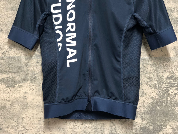 JZ663 パスノーマルスタジオ PAS NORMAL STUDIOS 半袖 サイクルジャージ ネイビー S