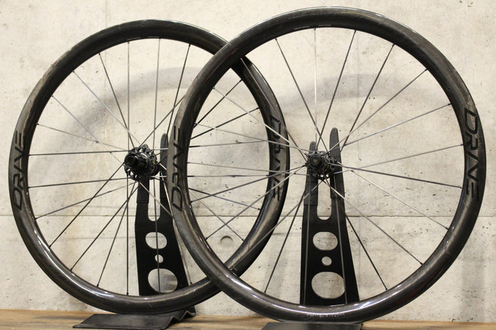 エリートホイールズ ELITE WHEELS ドライブ DRIVE 40D カーボン チューブレスレディ ホイールセット シマノ12/11S 【福岡店】