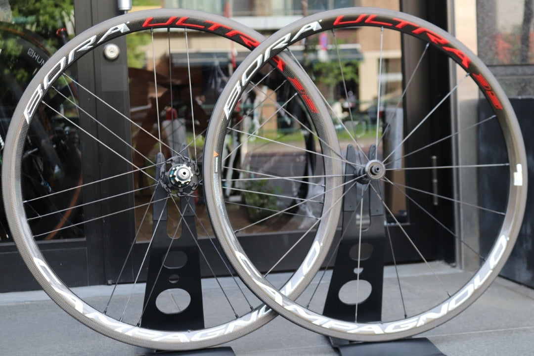カンパニョーロ CAMPAGNOLO ボーラ BORA ULTRA 35 カーボン クリンチャー ホイールセット カンパ12/11S 17C 【東京南麻布店】