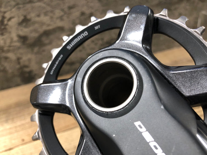 KJ945 シマノ SHIMANO デオーレ DEORE XT FC-M8000 クランクセット 30T 170mm/TOKEN 2mmアルミスペーサー付属