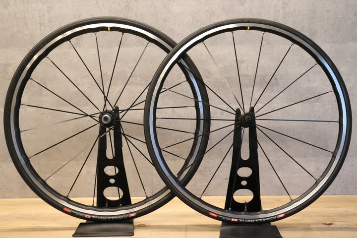 マヴィック MAVIC キシリウムエリート KSYRIUM ELITE UST アルミ チューブレスレディ ホイールセット シマノ11/12S 【さいたま浦和店】