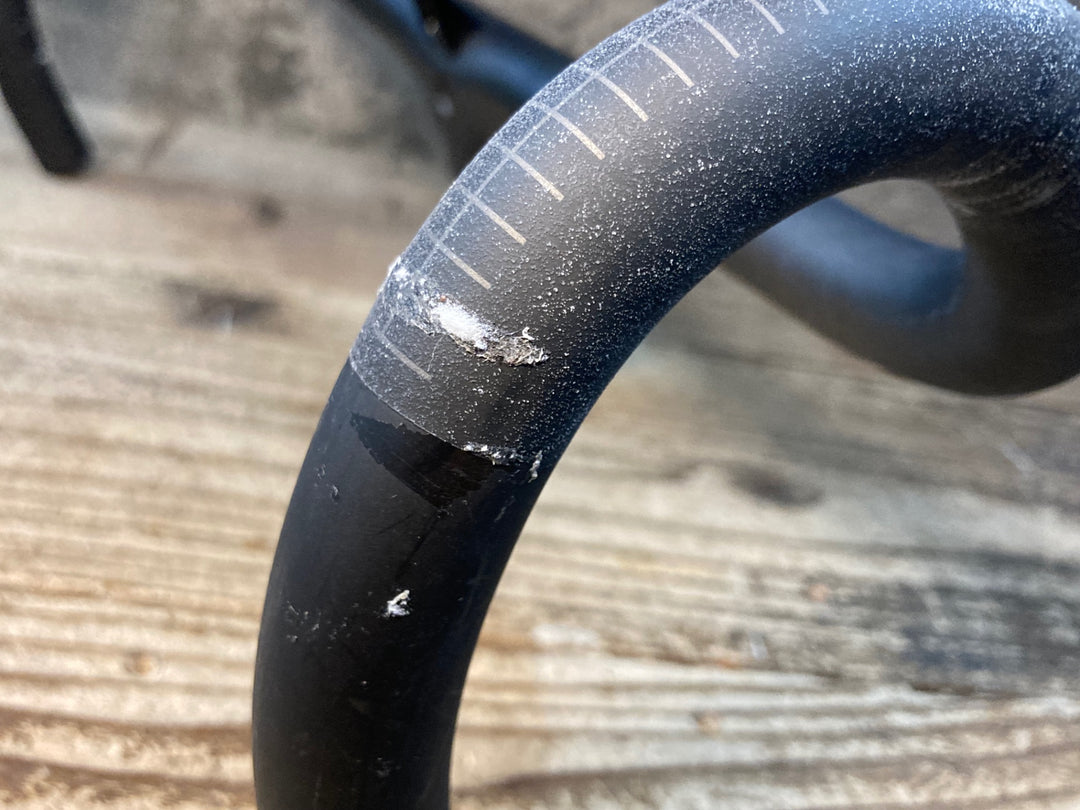 JN183 ロヴァール ROVAL ALPINIST COCKPIT 400x90mm -6° 一体型カーボンハンドル ※ブラケット部凹み ジャンク
