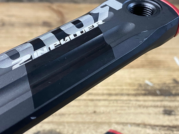 KF889 ローター ROTOR 2INPOWER Q-RINGS パワーメーター クランクセット 165mm 楕円 52/36T Φ30 接続確認済 ※プラグキャップ破損