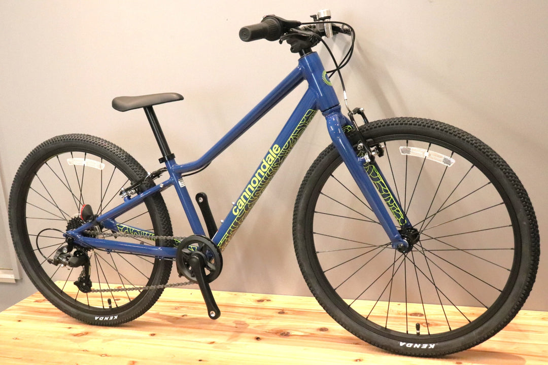 未使用 キャノンデール CANNONDALE キッズ クイック KIDS QUICK 24 2022モデル マイクロシフト 7S アルミ キッズバイク 24インチ 【仙台店】